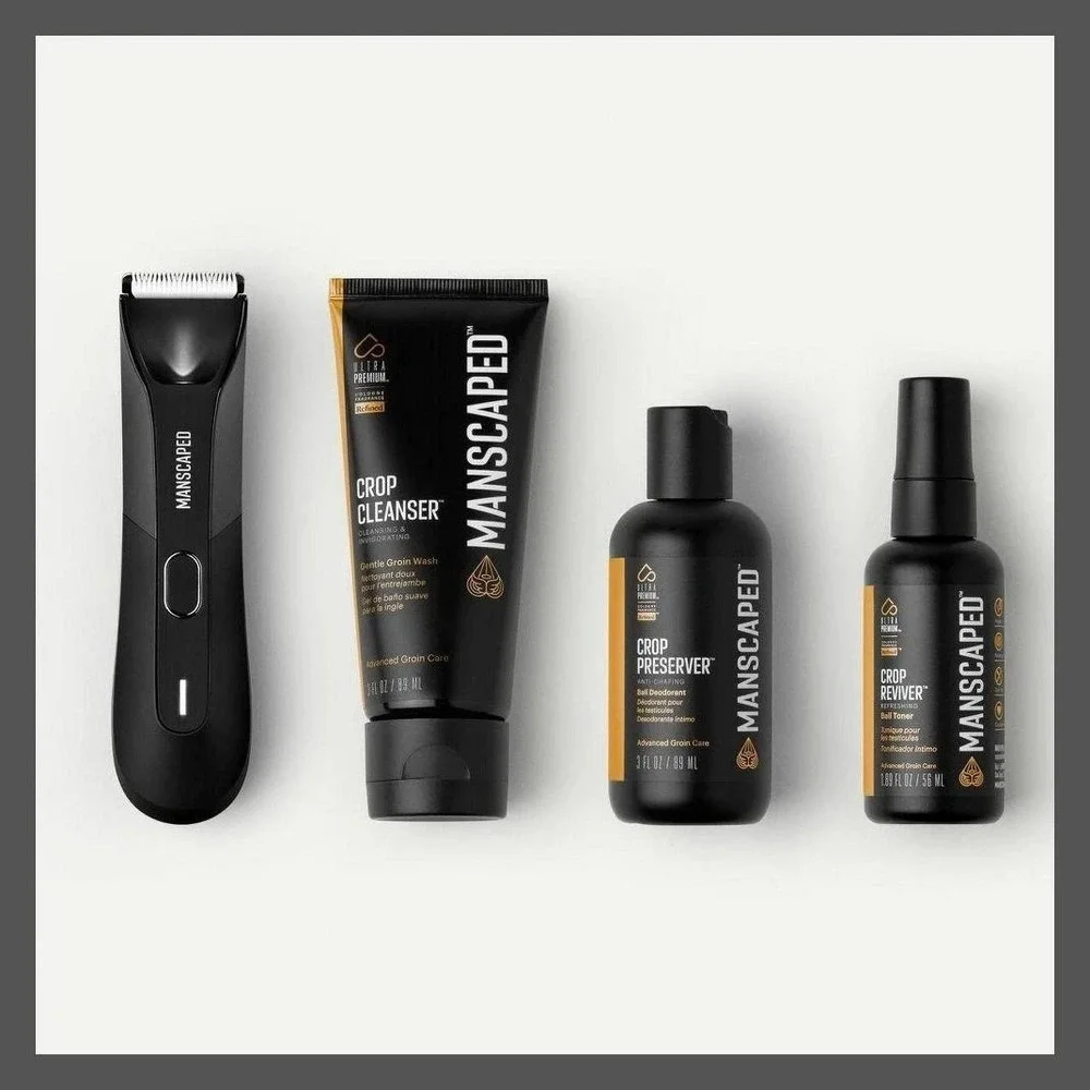 MANSCAPED Lawn Mower The Refined Package 4.0 Groin Groom, Men Pubic Hair Trimmer